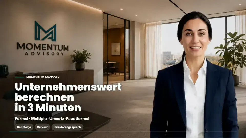 Titelbild zum Artikel 'Unternehmenswert berechnen: Formel, Faustformel & Beispiel'